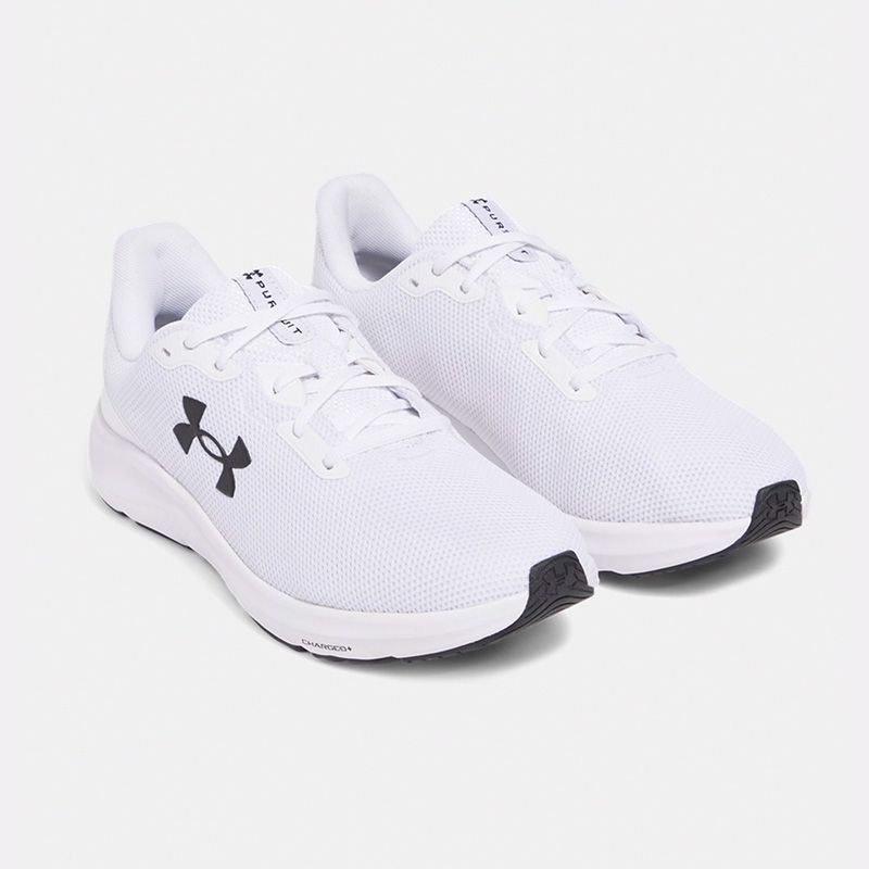 White Under Armour Men's Pursuit 4 Running Shoes from O'Neills.