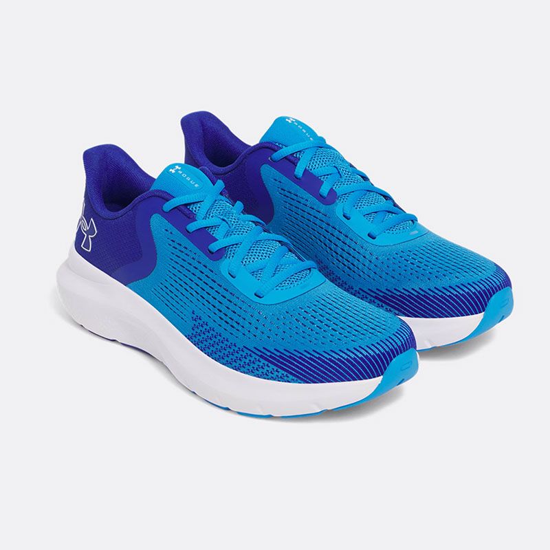 Blue and White Under Armour Men's Rogue 5 Running Shoes from O'Neills