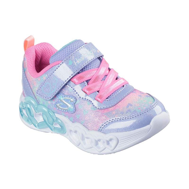Kids' Skechers Infant Infinite Heart Lights - Heart Jewels Trainer from O'Neills.