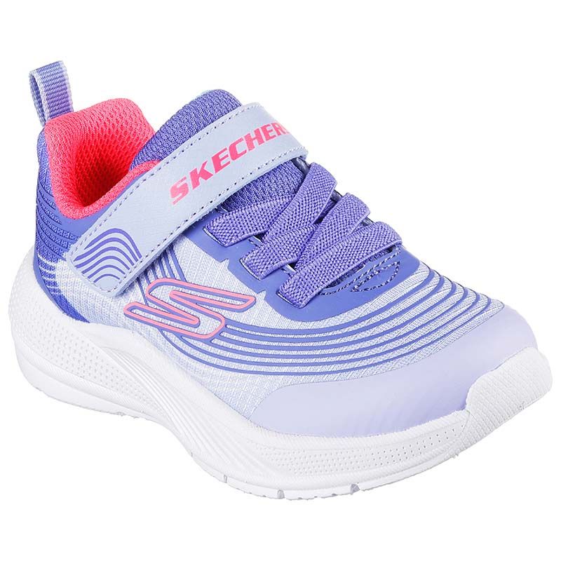 Purple Skechers Kids' Microspec Advance Infant Trainers from O'Neills.