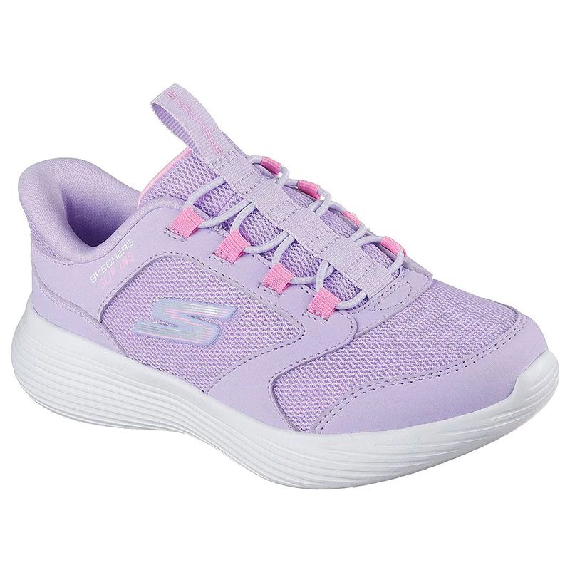 Kids' Skechers Junior Slip In : GO RUN 400 V.2 - Tetra Speed Junior Trainers Lavender - From O'Neills