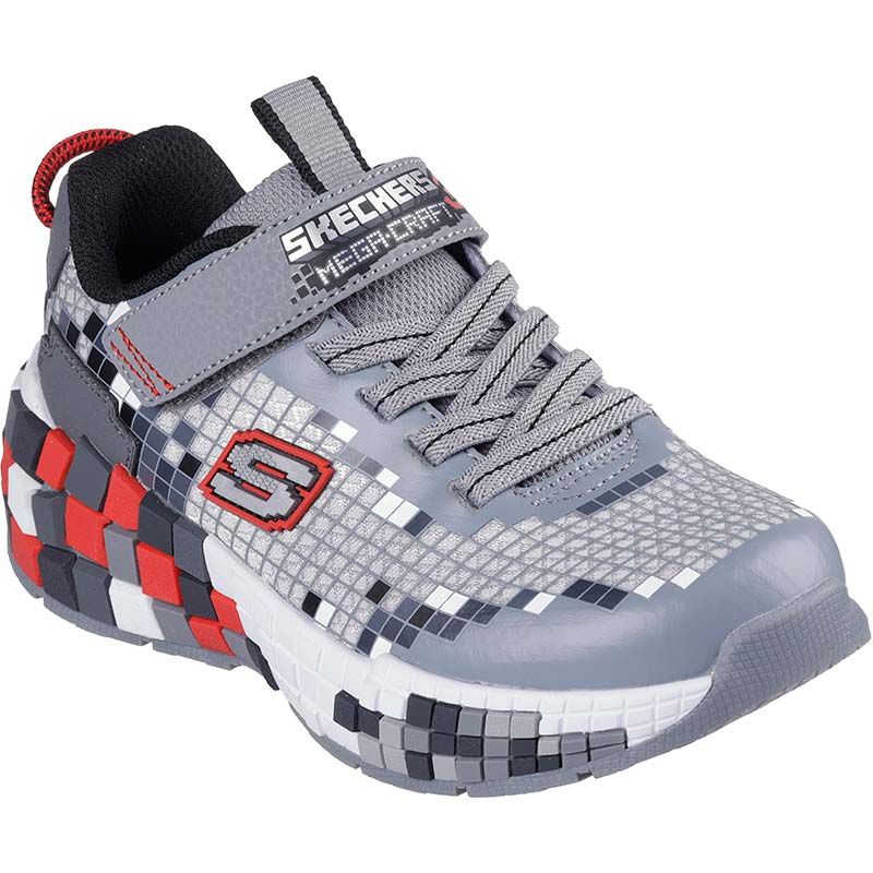 Grey Skechers Kids' Mega-Craft 3.0 Junior Trainers from O'Neills.