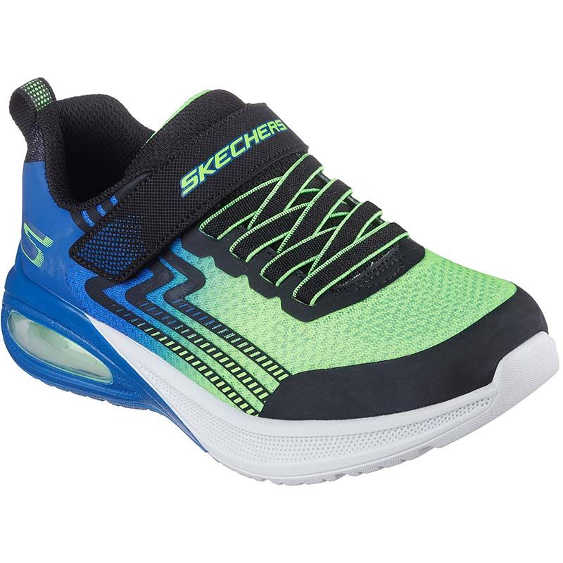 Blue Skechers Kids' Microspec Max Advance Junior Trainers from O'Neills.