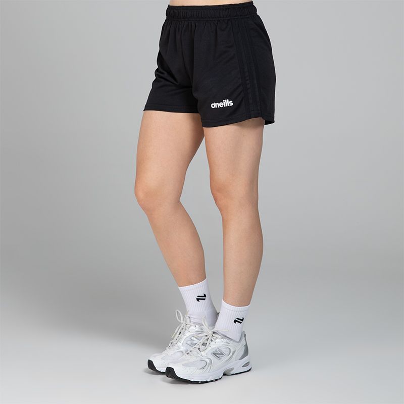 Women's Black Mourne Shorts from O'Neills.