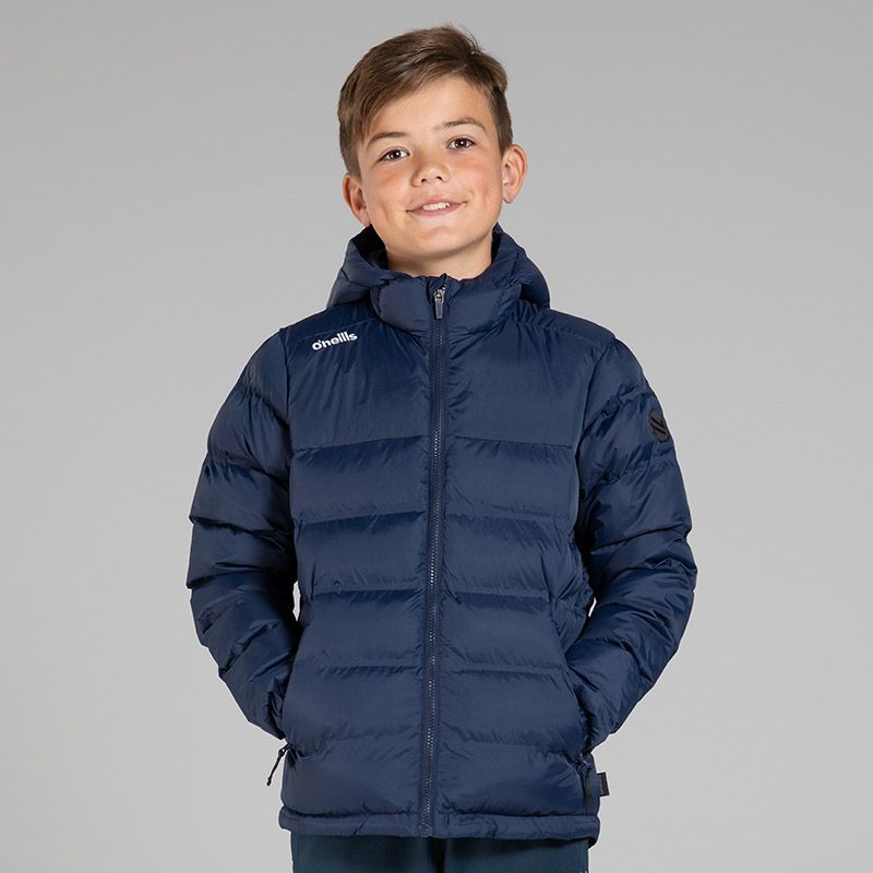 Navy Kids Eclipse Padded Jacket by O’Neills
