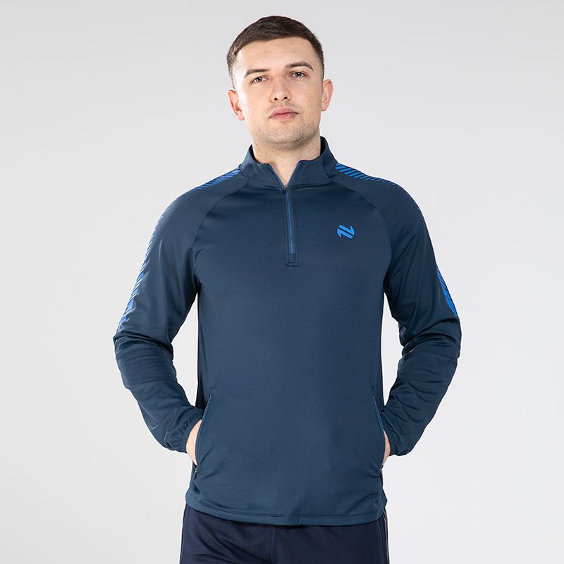 Marine O'Neills Men's Ignite Brushed Half Zip Top from O'Neill's.
