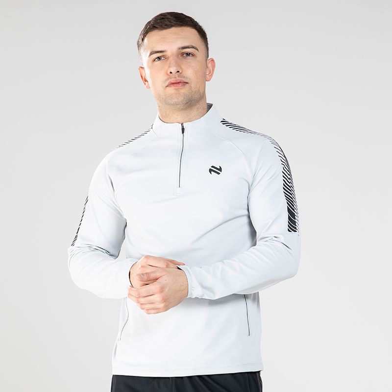 Grey Men's Ignite Brushed Half Zip Top from O'Neill's.