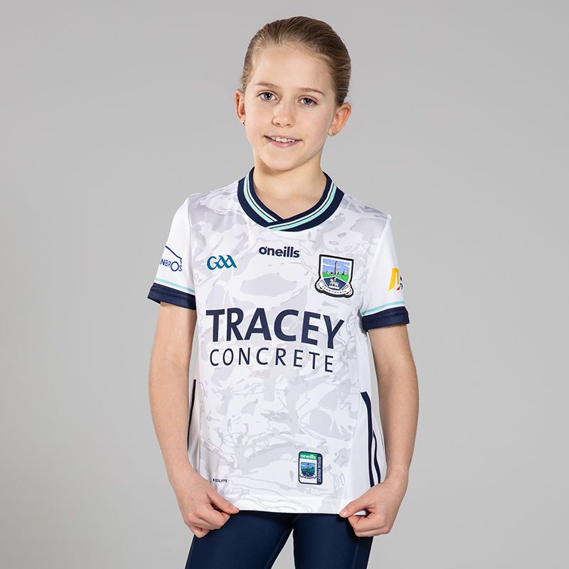 White Fermanagh GAA Kids' Alternative Goalkeeper Jersey from O'Neills.