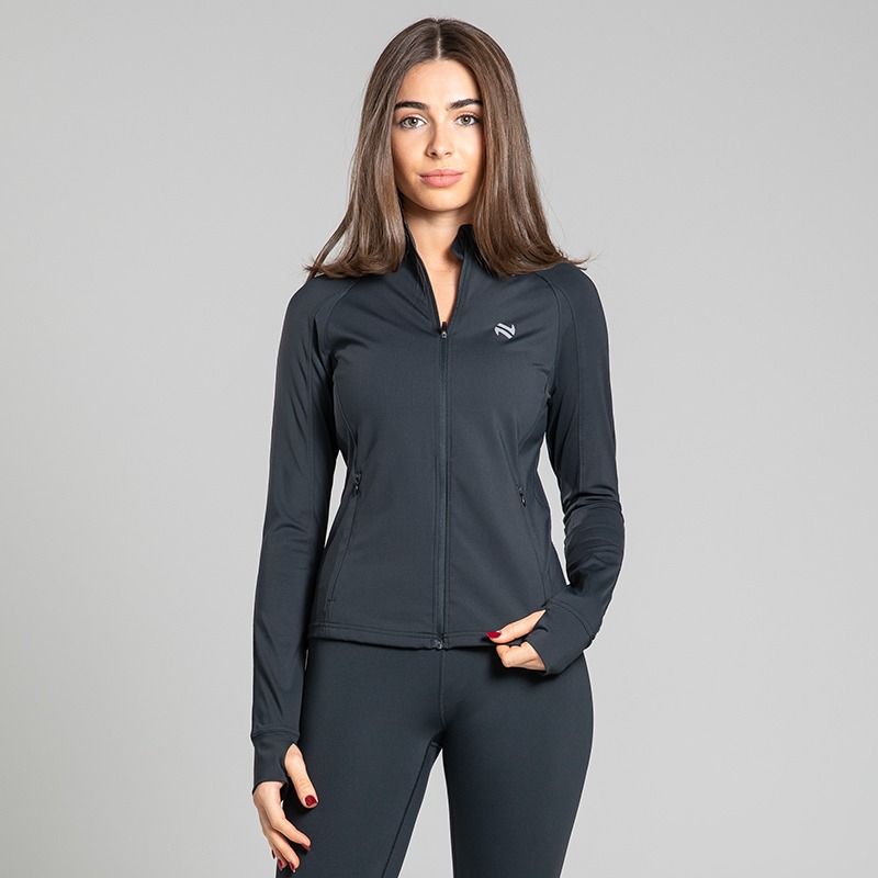 Women's Luxe Full Zip Top Black from O’Neills