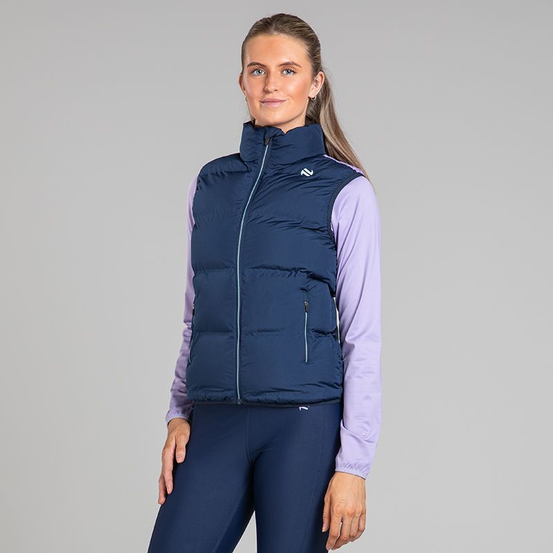 Navy Women’s Dynamo Padded Gilet by O’Neills.