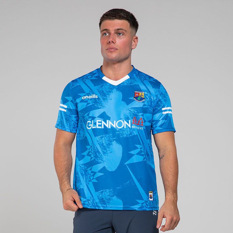 Blue Longford GAA Short Sleeve Training Top by O’Neills.