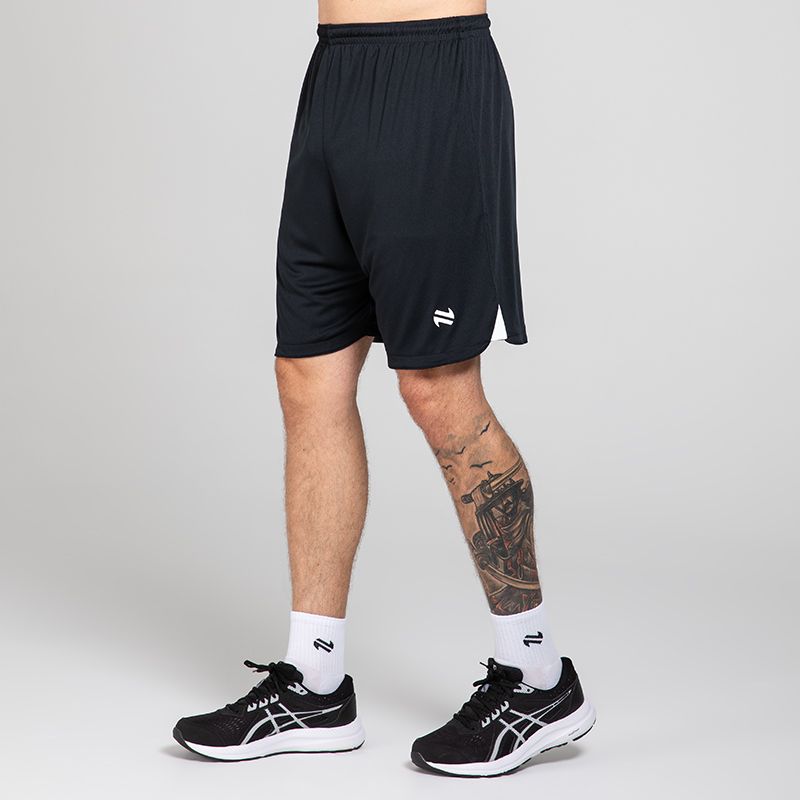 Black Men's Phantom Soccer Shorts with elasticated waistband and O’Neills branding.