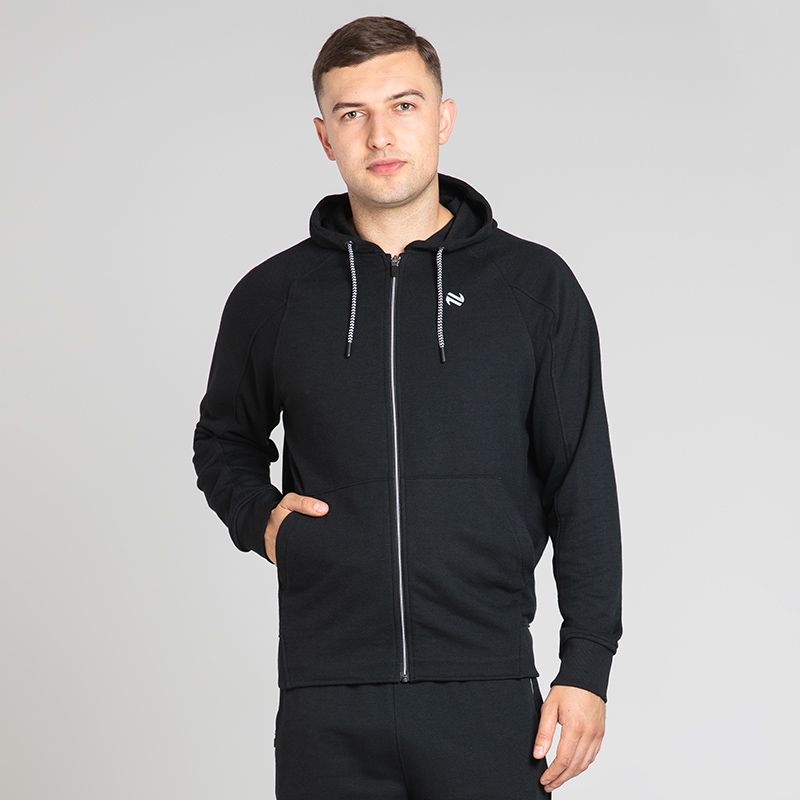Men's Momentum Fleece Full Zip Hoodie Black from O’Neills Sportswear