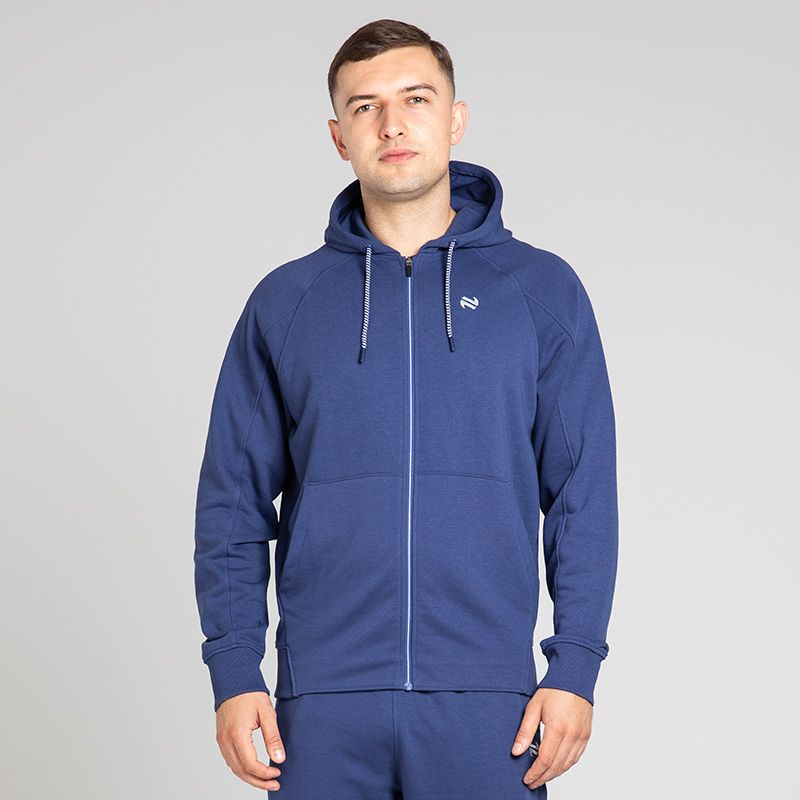 Men's  Momentum Fleece Full Zip Hoodie Blue from O’Neills Sportswear