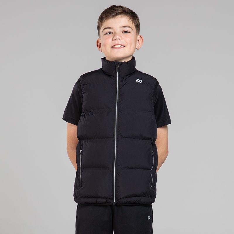 Black Kids' Dynamo Padded Gilet by O’Neills.