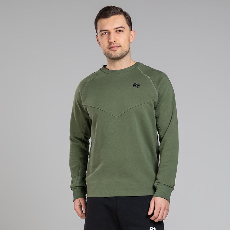 Green Men’s Inferno Fleece Crew Neck Sweatshirt by O’Neills.