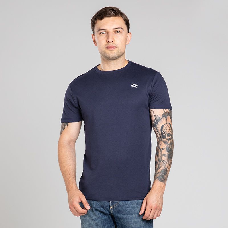 Navy Men’s Venture Pima Cotton T-Shirt by O’Neills.