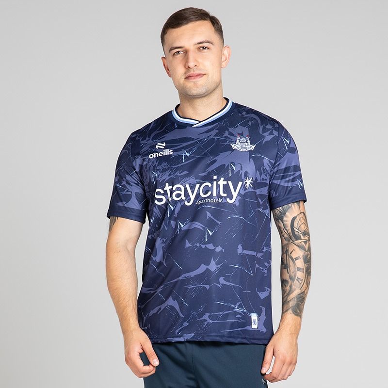 Navy Dublin GAA Short Sleeve Training Top by O’Neills.