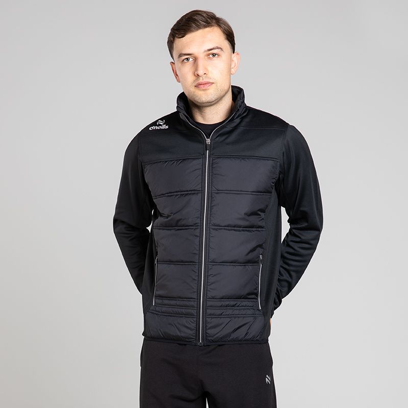 Black O’Neills Zephyr Men’s Lightweight Padded Jacket