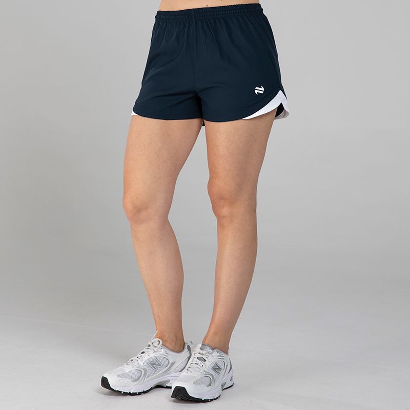Marine / White Women's Skylar shorts with drawcord by O'Neills.