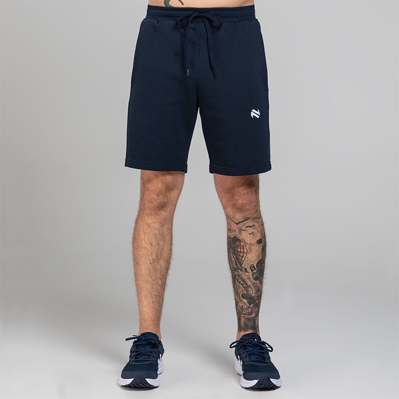 Navy Men’s Inferno Fleece Shorts with two pockets by O’Neills.