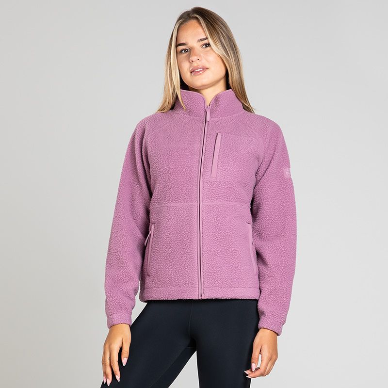 Women's Luxe Full Zip Fleece Top Pink from O’Neills