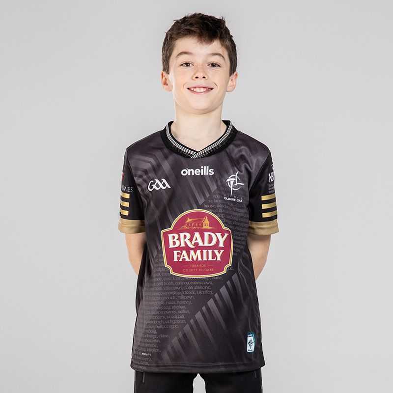 Kildare GAA Alternative Jersey 2024 with Kildare clubs by O’Neills.