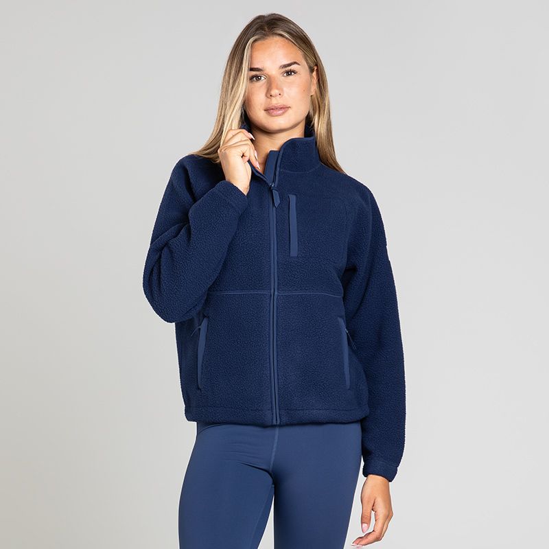 Women's Luxe Full Zip Fleece Top Navy from O’Neills