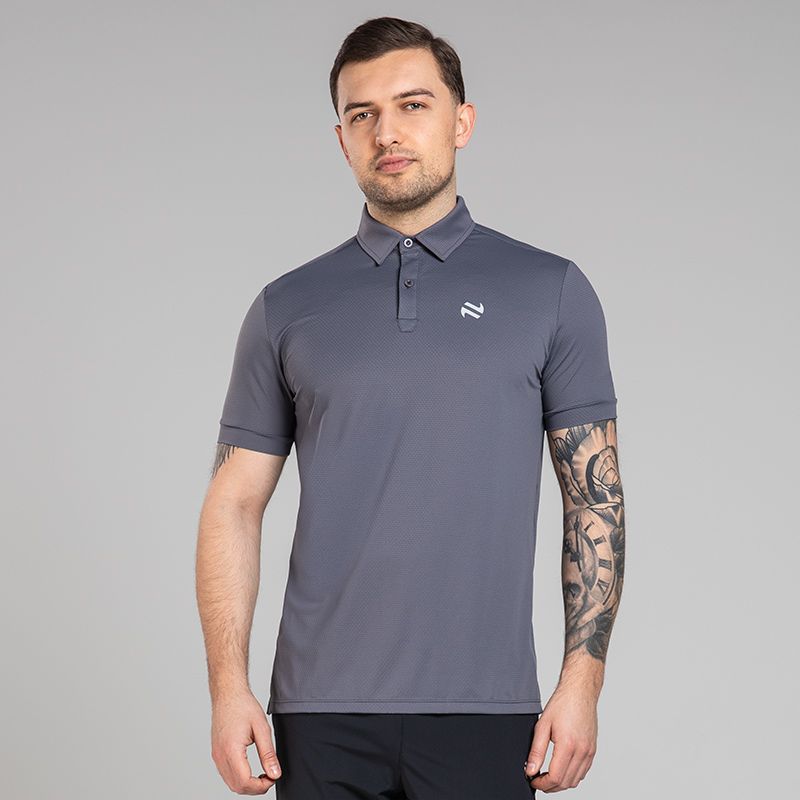 Grey Men’s Surge Golf Polo Shirt by O’Neills.