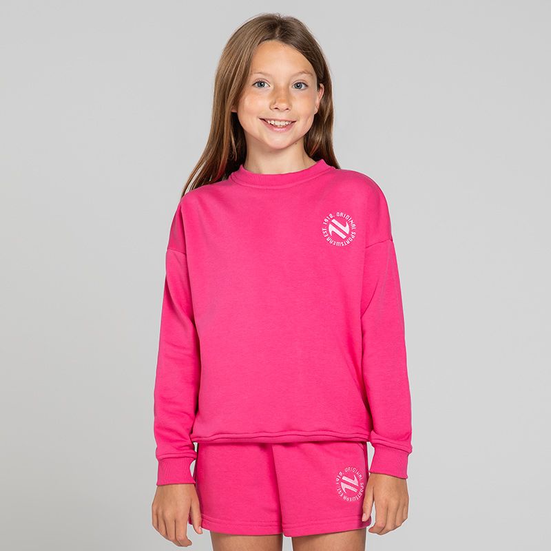 Kids’ Willow Sweatshirt Raspberry from O’Neills 