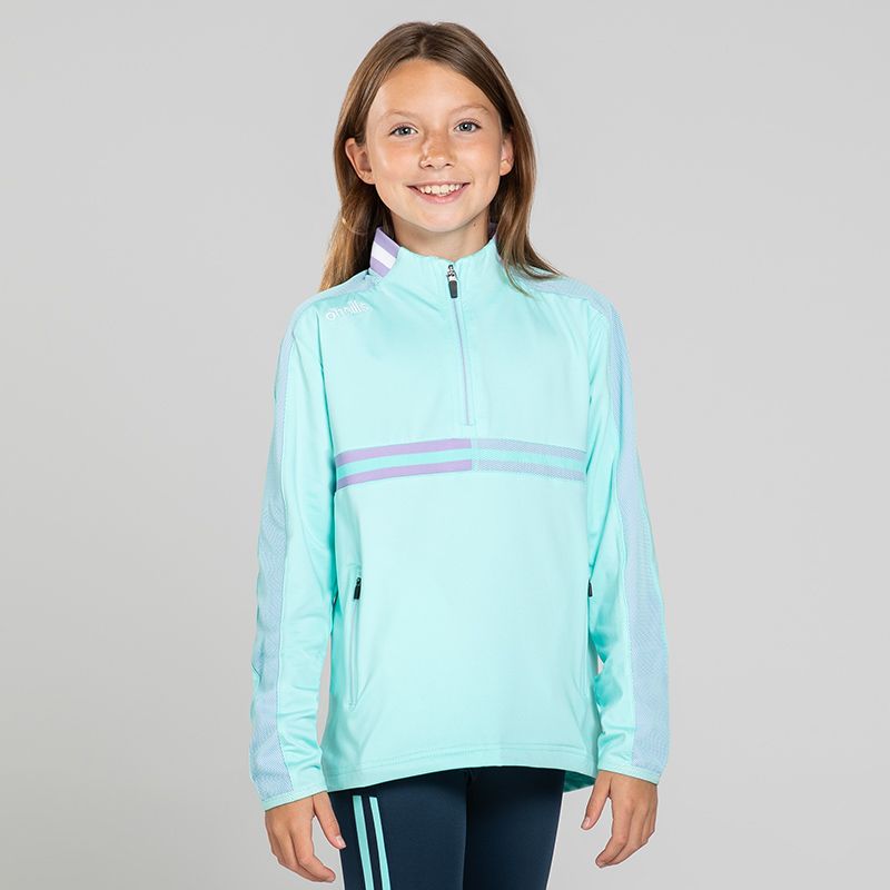 O’Neills Kids' Nepal Brushed Half Zip Green