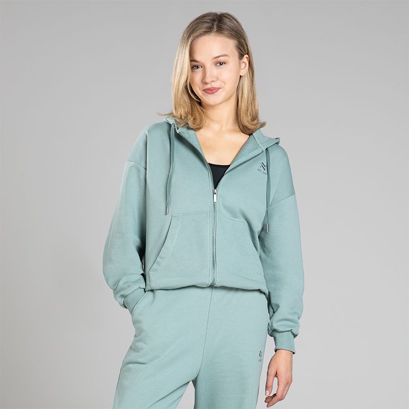 Green Women’s Elevate Full Zip Hoodie by O’Neills.
