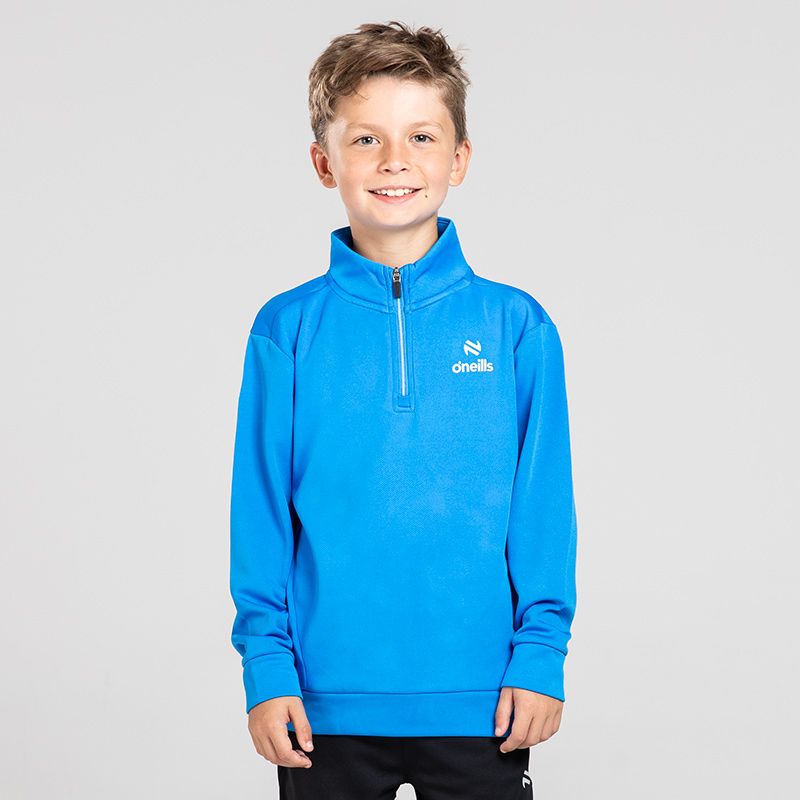 Kids’ Bryan Fleece Half Zip Top Blue from O’Neills
