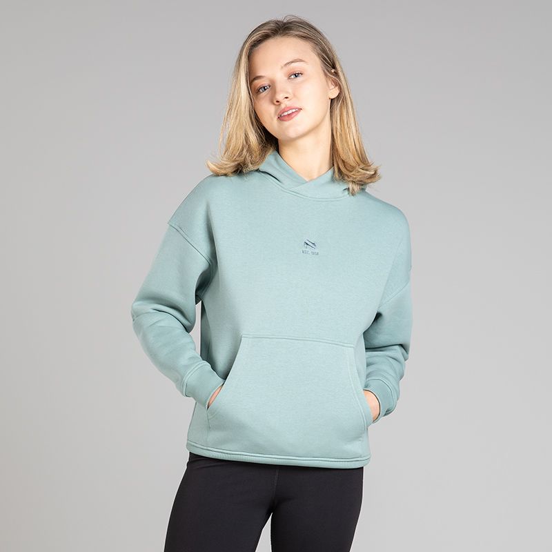 Green Women’s Elevate Pullover Hoodie by O’Neills. 