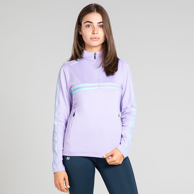 O’Neills Women's Nepal Brushed Half Zip Purple