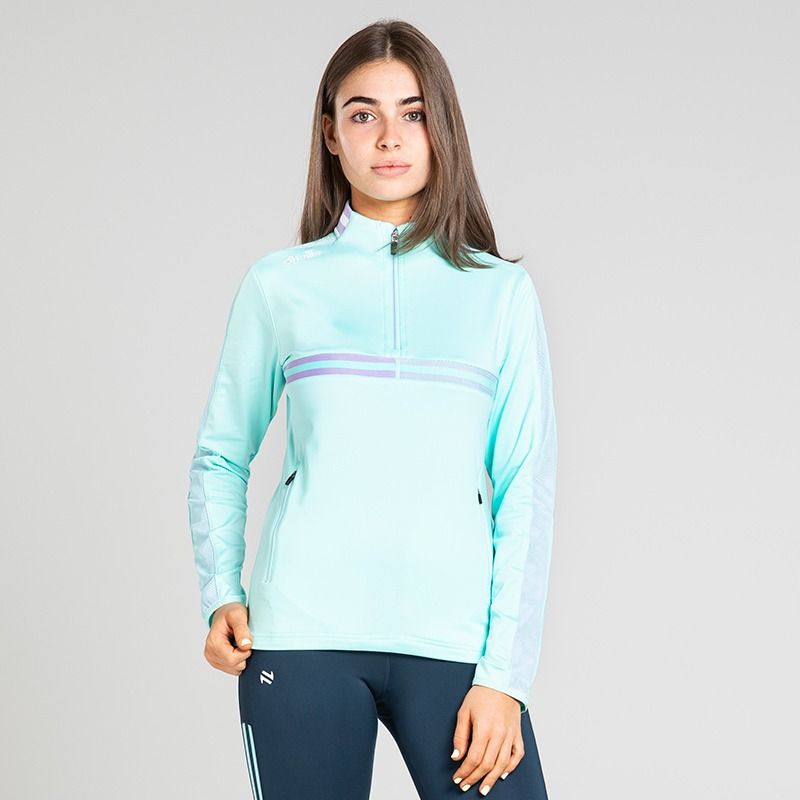 O’Neills Women's Nepal Brushed Half Zip Green