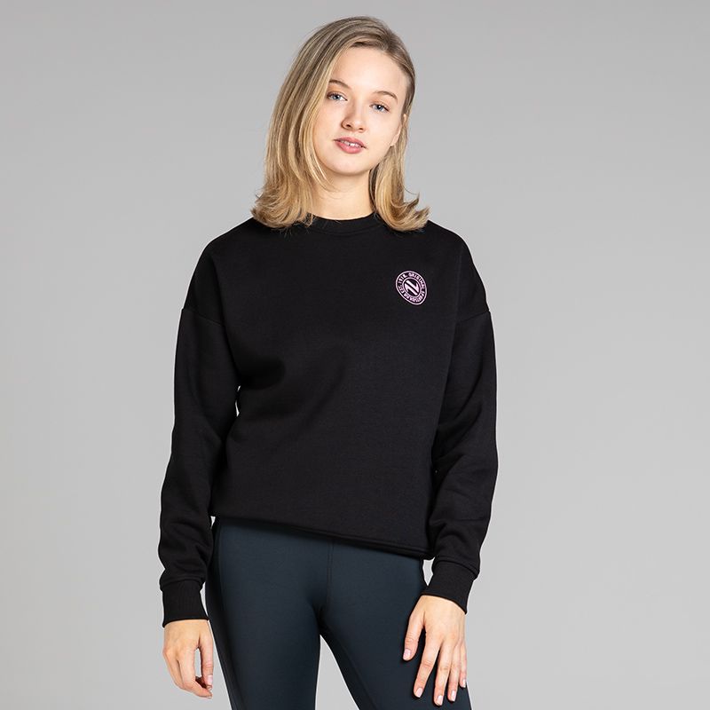 Black Women’s Alora Fleece Sweatshirt from O’Neills