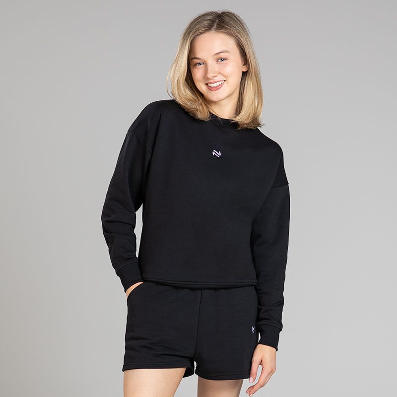 Women’s Legacy Sweatshirt Black by O’Neills.