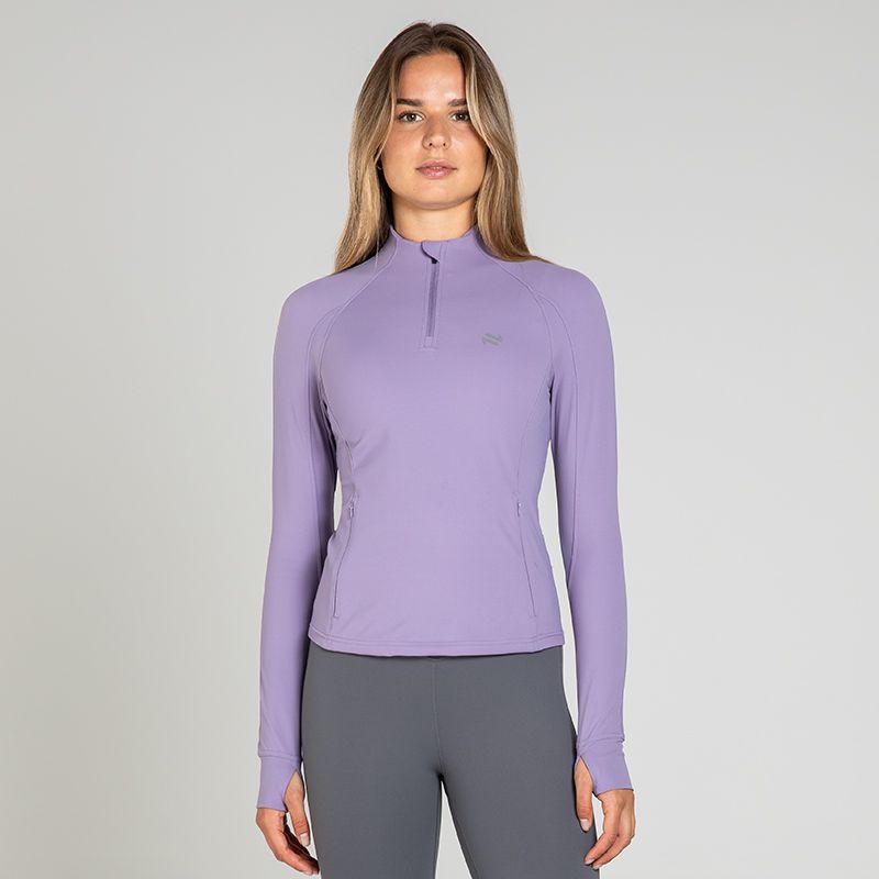 Women's Luxe Half Zip Top Purple from O’Neills