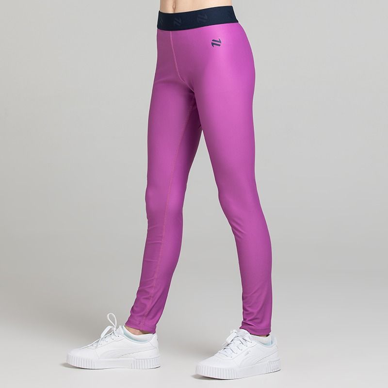 Purple O’Neills Rhea Girls Leggings with an elastic waistband