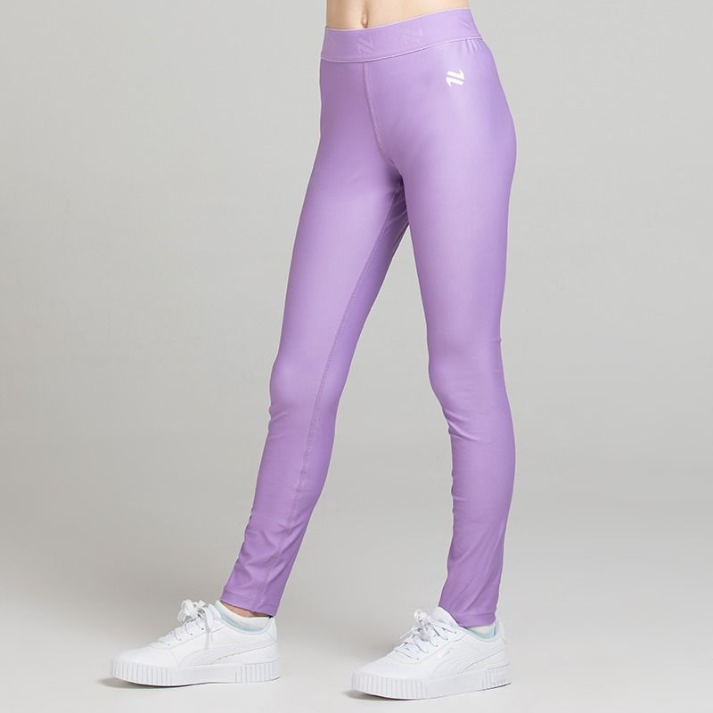 Purple O’Neills Rhea Girls Leggings with an elastic waistband