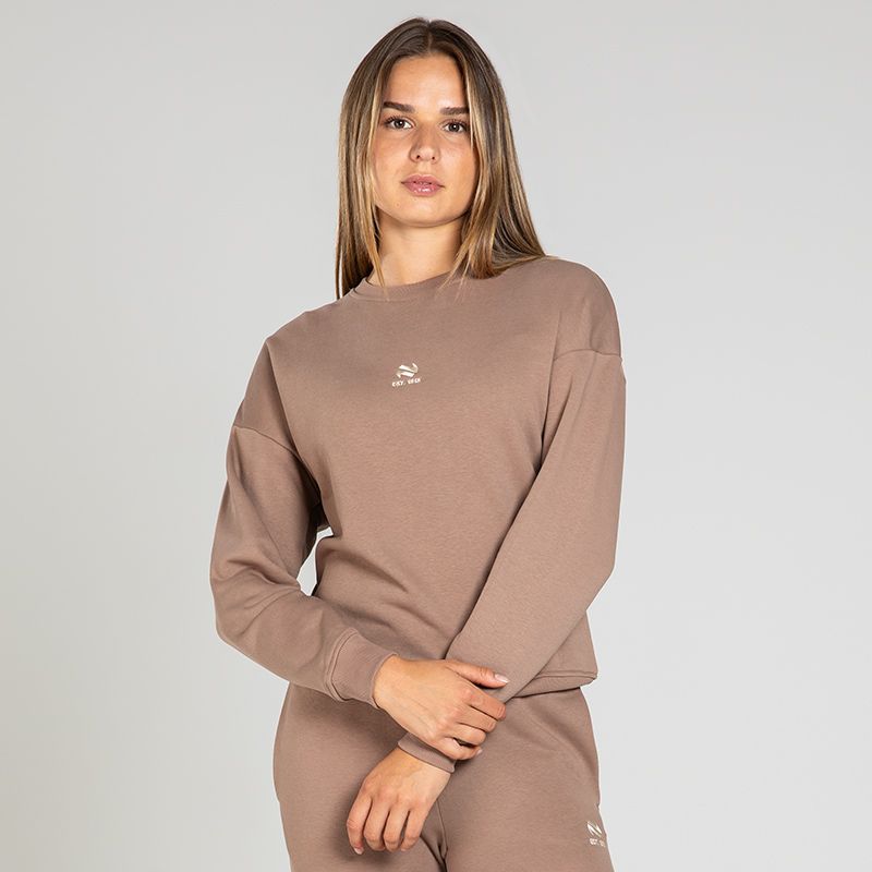 Women’s Legacy Sweatshirt Brown by O’Neills