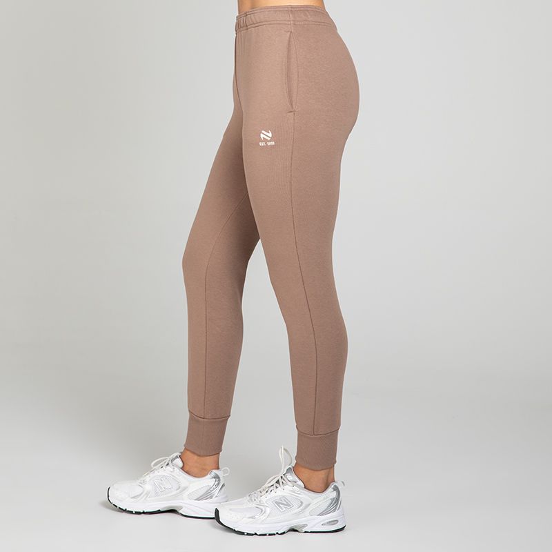 Women’s Legacy Fleece Tracksuit Bottoms Brown from O’Neills
