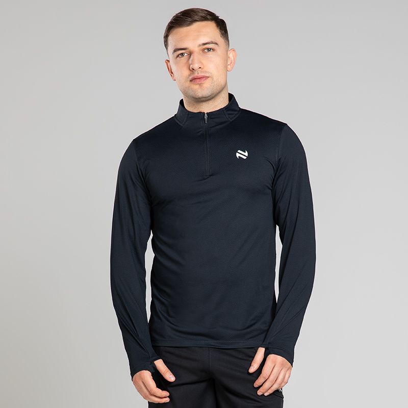 Men's Strive Half Zip Midlayer Black from O’Neills 