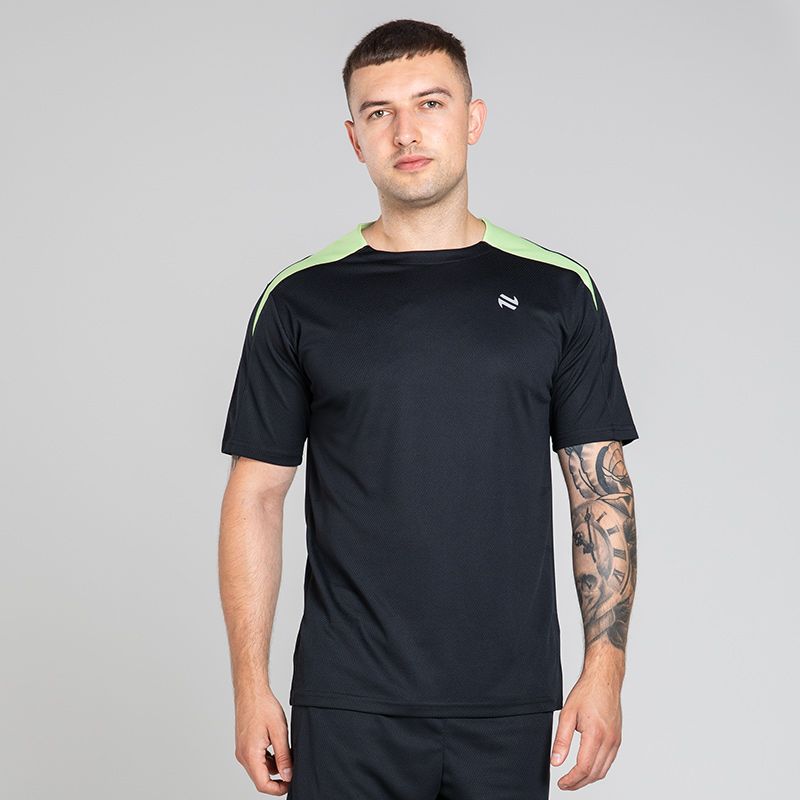 Men's Charge T-Shirt Black / Green from O’Neills 