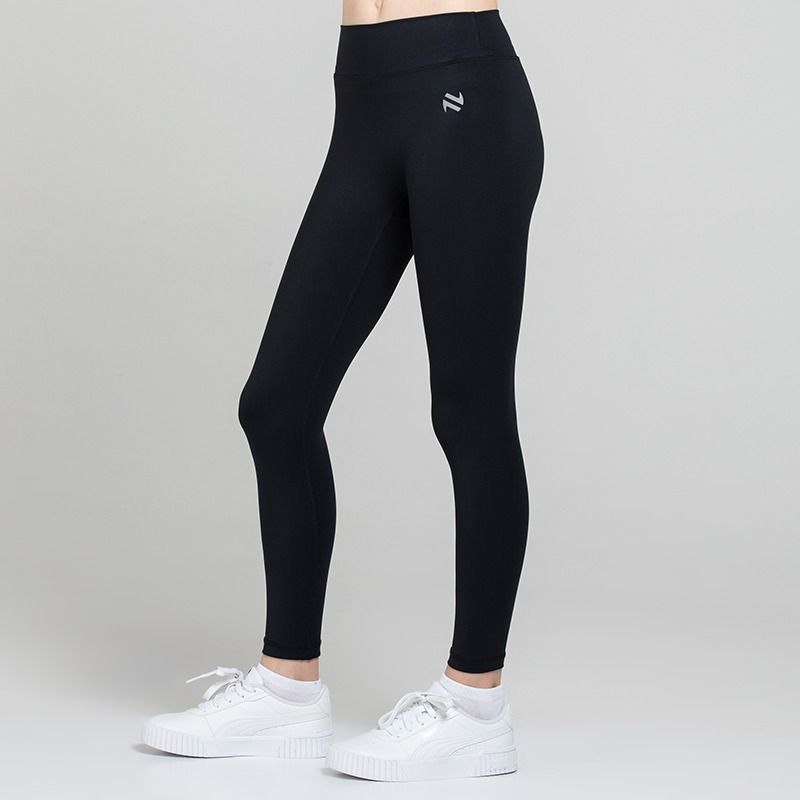Black Girls’ Ember Full Length Leggings with high rise waistband