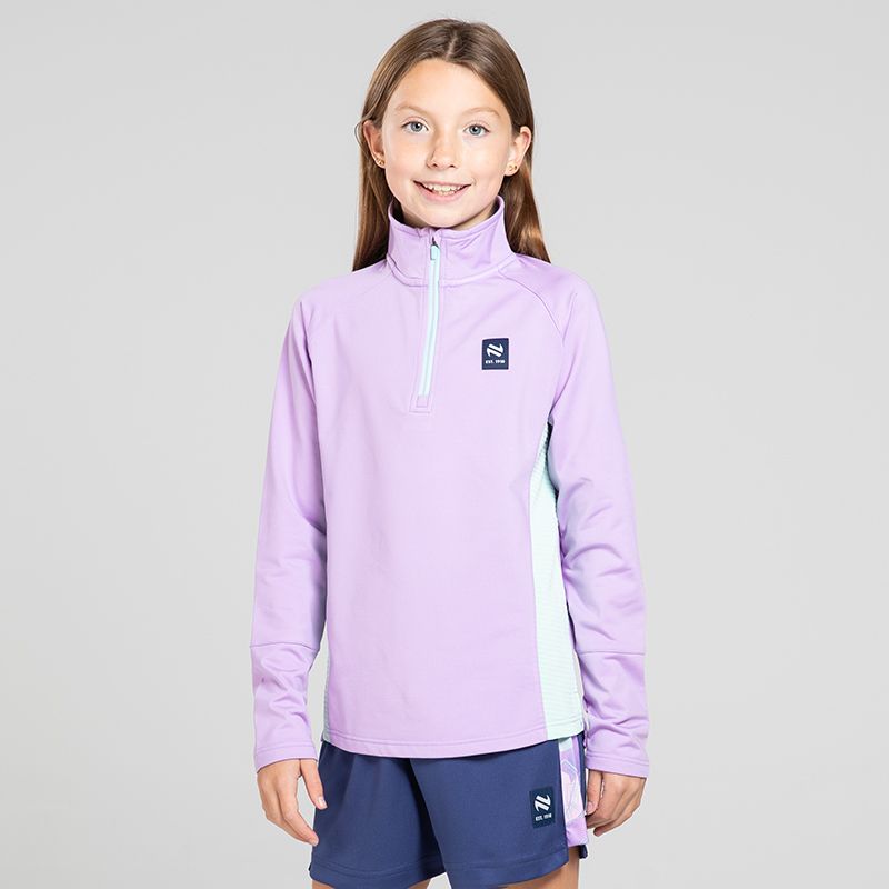Kids’ Sabrina Brushed Half Zip Top Purple from O’Neills Sportswear