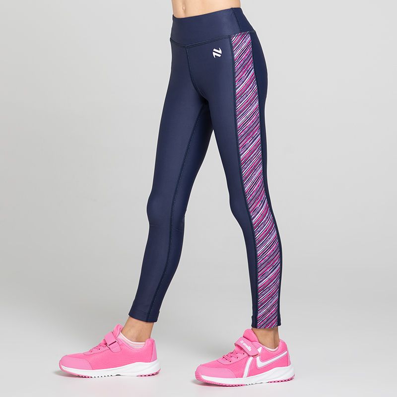 Marine Kids’ Miley Leggings with ombre pink and lavender design on the sides by O’Neills.