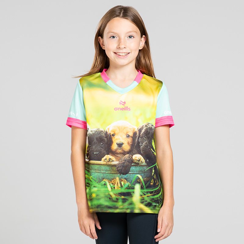 Kids’ Wash Day ploughing jersey Green by O’Neills