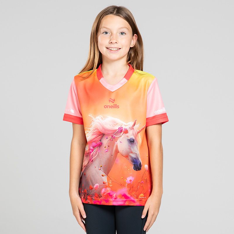 Kids’ Graceful ploughing jersey Pink by  O’Neills 